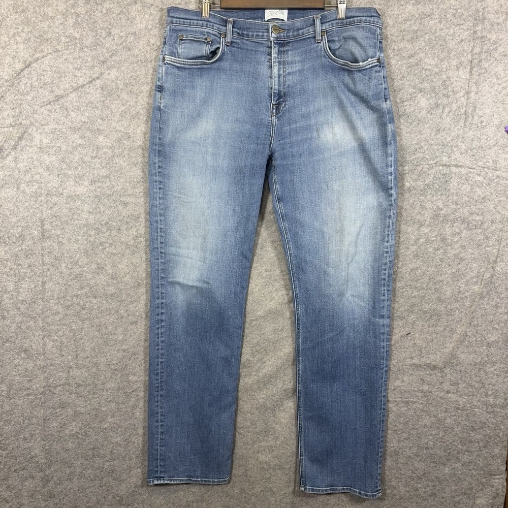Tecovas Everyday Standard Jeans Mens 40x34 Medium Blue Fade Cowboy Western